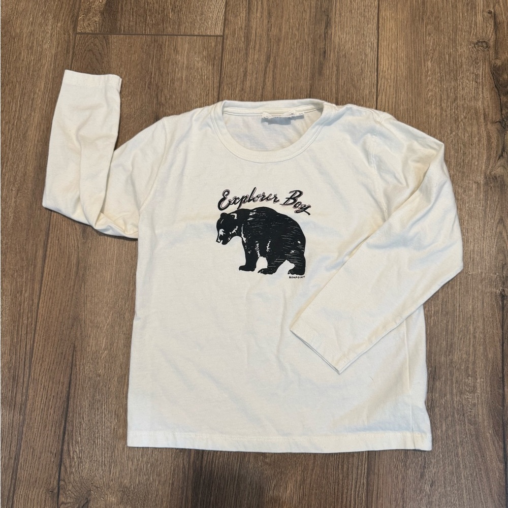 Bonpoint Explorer Boy Kids Long Sleeve Shirt
